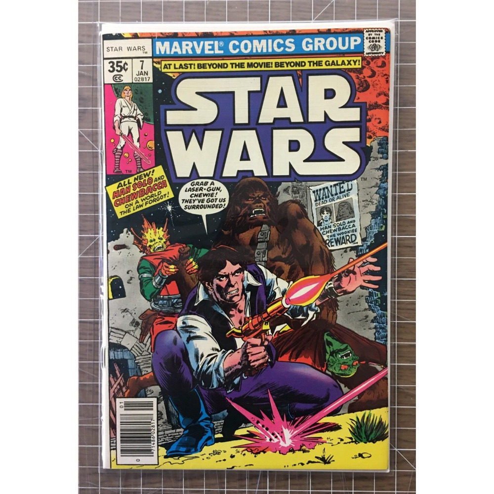 Star Wars #7 Han Solo Chewbacca - Marvel Comic (1978) 6-7